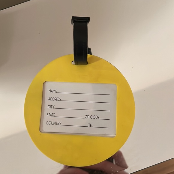 NWOT emoji luggage tag - Picture 2 of 2